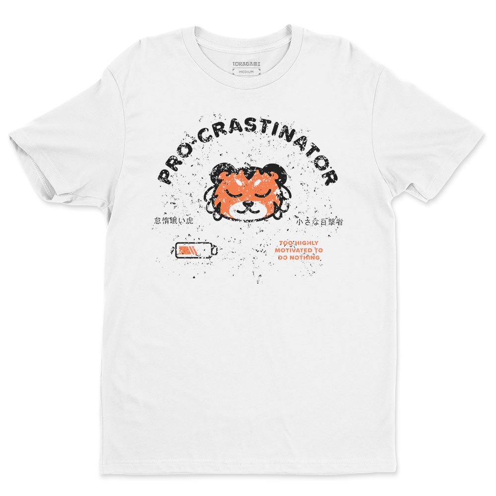 'Pro-Crastinator' TEE (White)