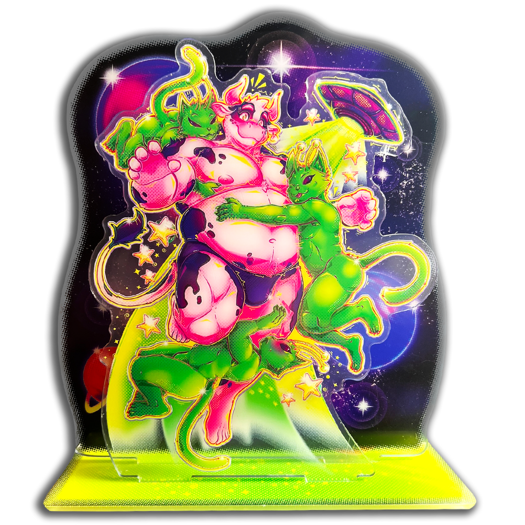 Glorp - Light Up Acrylic Standee
