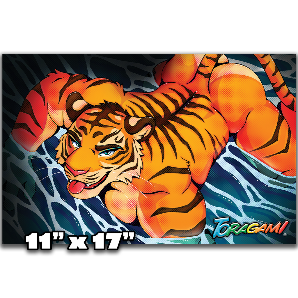Zoobooks - And The Tiger Poster